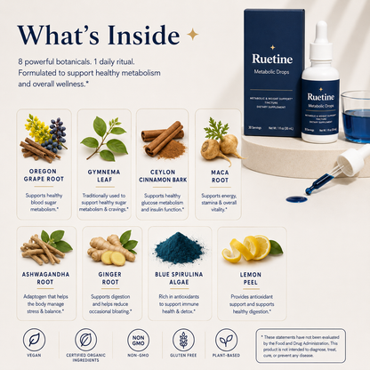 Ruetine Metabolic Drops