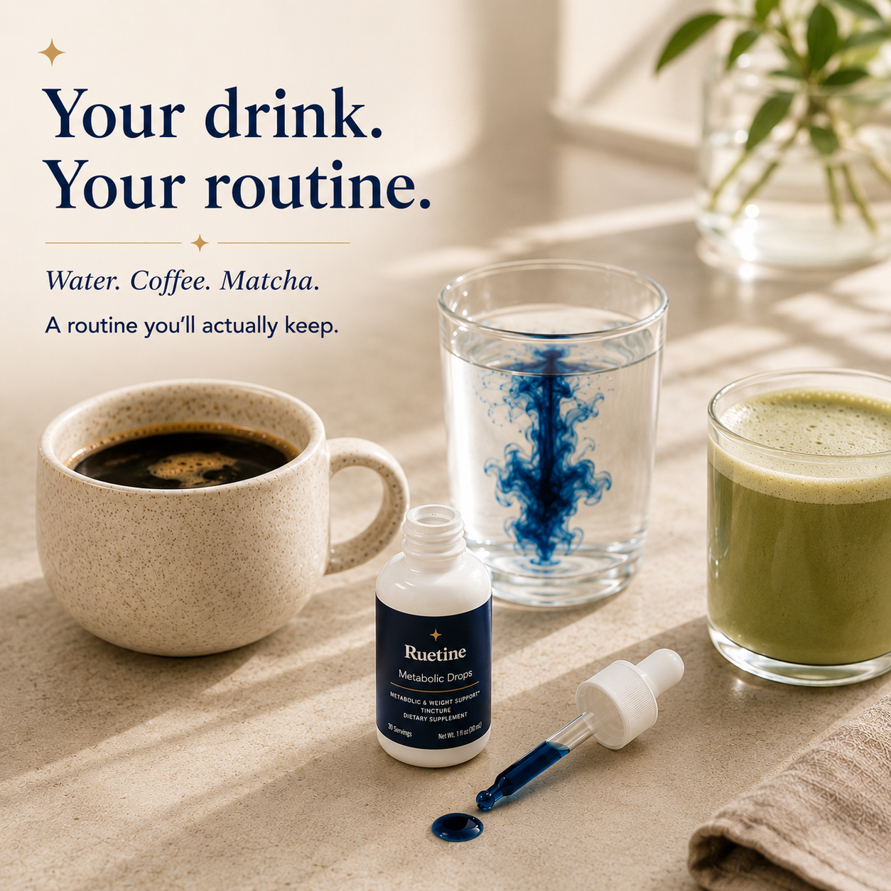 Ruetine Metabolic Drops